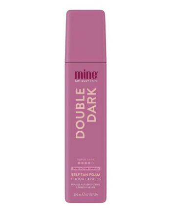 Minetan Double Dark Self Tan Foam   Hour Express 200 Ml