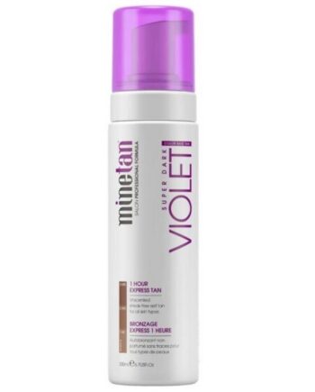 Minetan Super Dark Violet Self Tan Foam 200 Ml