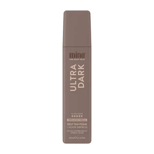 Minetan Ultra Dark Self Tan Foam Hour Express 200 Ml