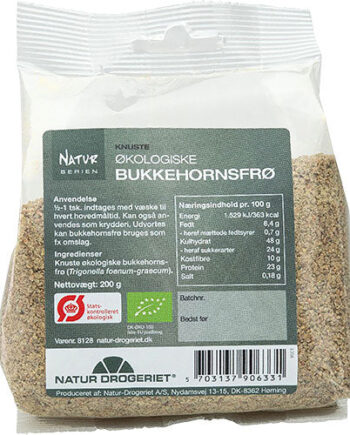 Natur-drogeriet Bukkehornsfrø Knust  økologisk