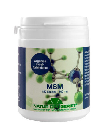 Natur-drogeriet Msm Kapsler 500 Mg