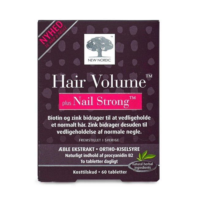 New Nordic Hair Volume Plus Nail Strong 60 Stk