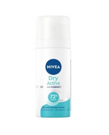 Nivea Dry Active Deodorant Spray 35 Ml Travel Size