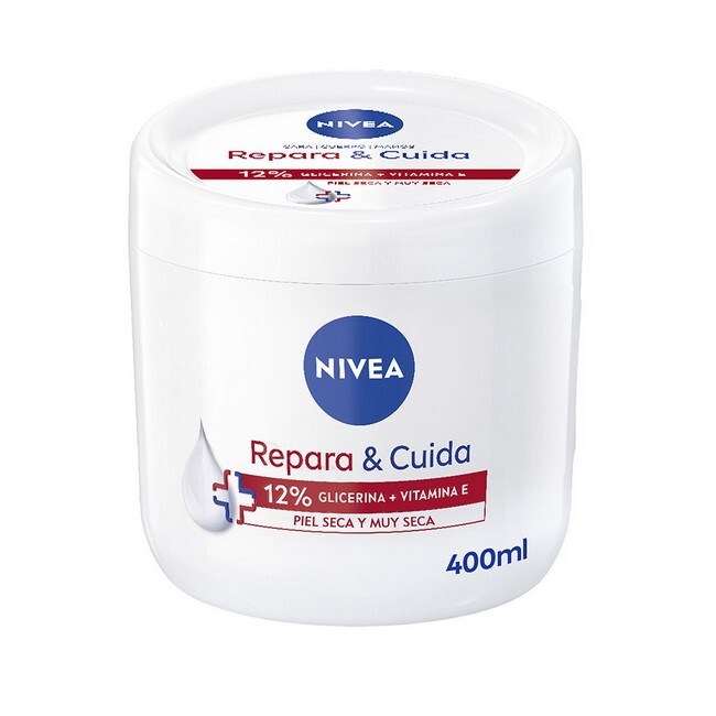 Nivea Repair Care Body Cream Glycerin Vitamin 400 Ml
