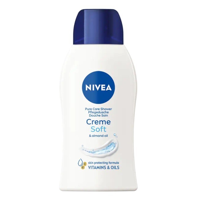 Nivea Shower Cream Soft Almond Travel Size 50 Ml