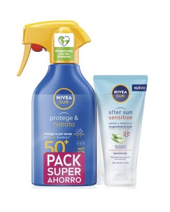 Nivea Sun Sensitive   Protection Spf50    Aftersun Balm