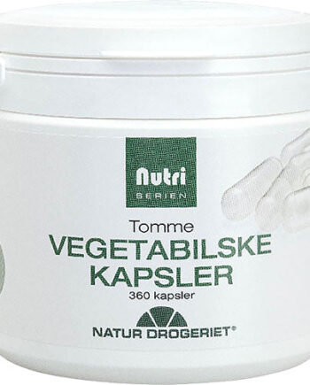 Nutri Serien Vegetabilske Kapsler Tomme
