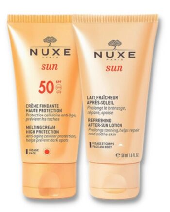 Nuxe Sun Duo Melting Cream Spf 50   After Sun