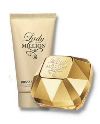 Paco Rabanne Lady Million Eau De Parfum Sæt 50 Ml Edp   Body Lotion