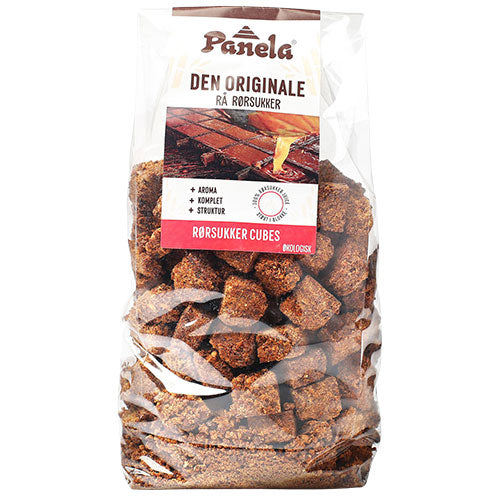 Panela Rå Rørsukker Cubes økologisk