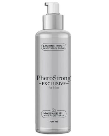 Pherostrong Exclusive For Men Massage Olie Med Feromoner 100 Ml