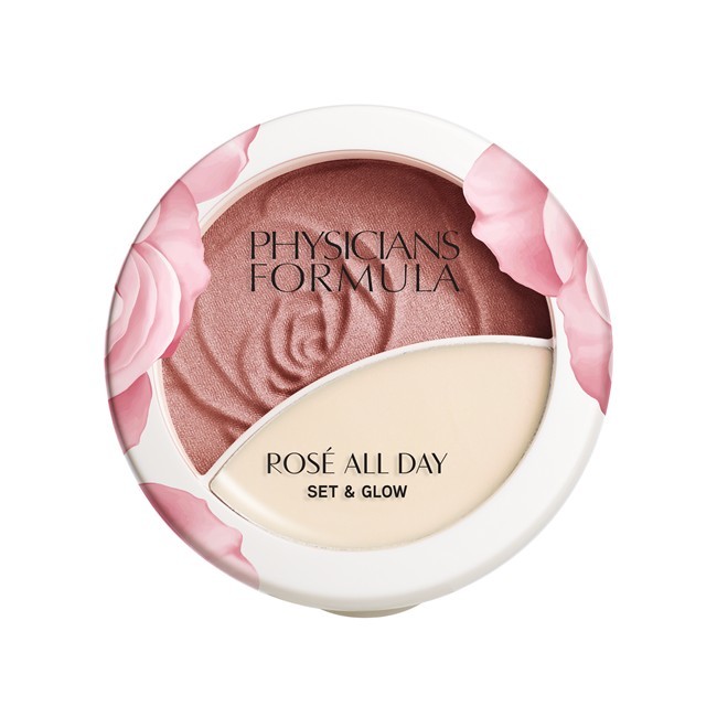 Physicians Formula Rose All Day Set Glow Powder Brightening Rose