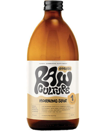 Raw Culture Kombucha Morning Shot  økologisk