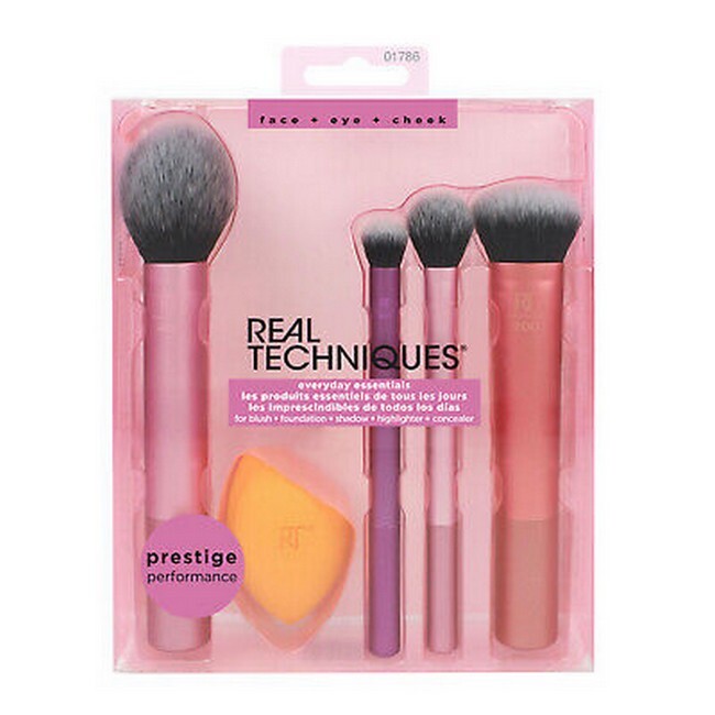 Real Techniques Everyday Essentials Makuep Must Haves Sæt