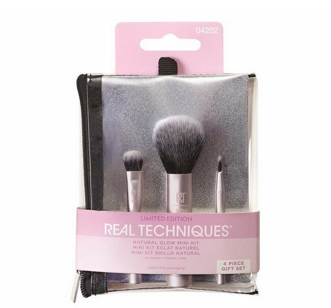 Real Techniques Natural Glow Mini Makeup Brush Set