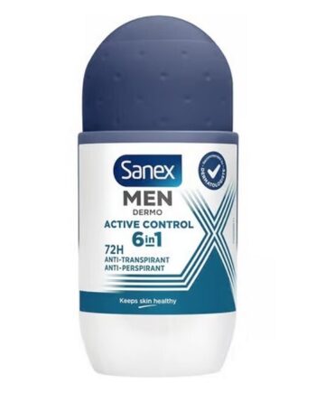 Sanex Men Dermo Active Control 6in1 72h Deodorant Roll On 50 Ml
