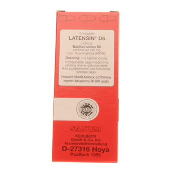 Sanum Latensin D6 Kapsler