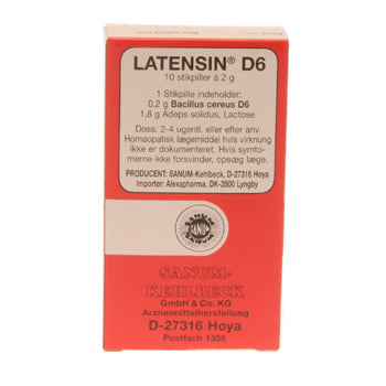Sanum Latensin D6 Stikpiller 10 Stk