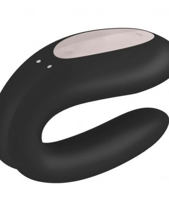 Satisfyer Double Joy Vibrator Black