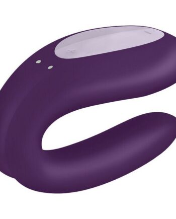 Satisfyer Double Joy Vibrator Violet