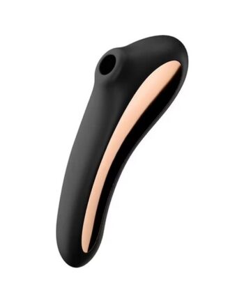 Satisfyer Dual Kiss Air Pulse Vibrator Black   Gold