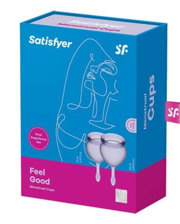 Satisfyer Feel Good Menstruationskop Lilla
