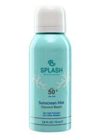 Splash Coconut Beach Sunscreen Mist Spf50  75 Ml