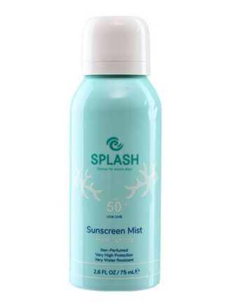 Splash Pure Spring Sunscreen Mist Spf50 Non Perfumed 75 Ml