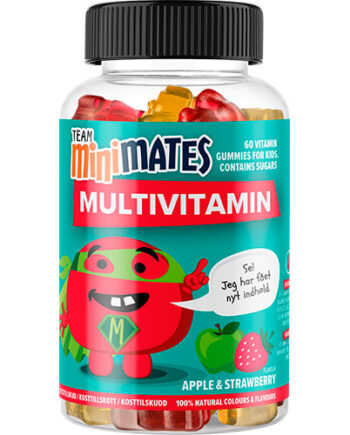 Team Minimates Multivitamin Med æble Og Jordbær