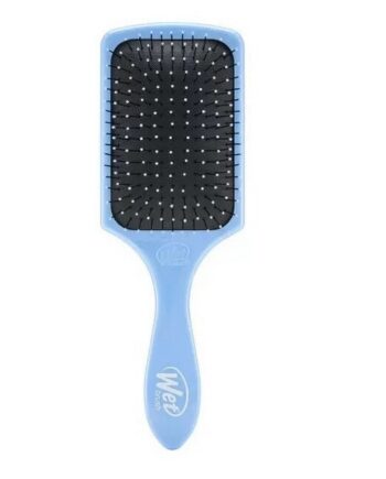The Wet Brush Paddle Detangler Hair Brush Sky Light Blue
