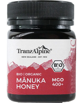 Tranzalpine Manuka Honey Mgo 400   økologisk
