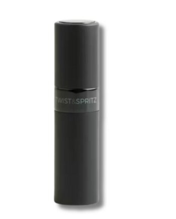 Twist   Spritz Perfume Refill Spray Brushed Black   Ml