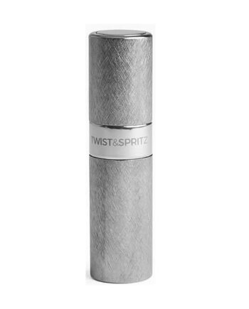 Twist   Spritz Perfume Refill Spray Brushed Gunmetal Silver   Ml