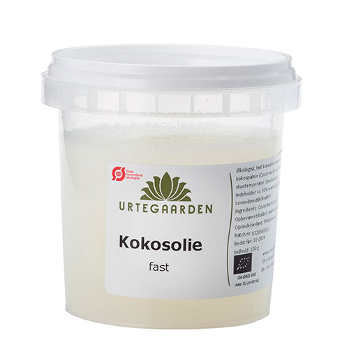 Urtegaarden Kokosolie Fast økologisk