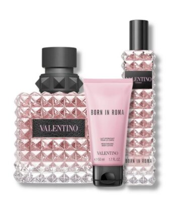 Valentino Donna Born In Roma Sæt 100 Ml   15 Ml   Body Lotion