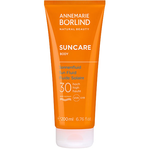 - Veganskannemarie Börlind Sun Fluid Body Spf30