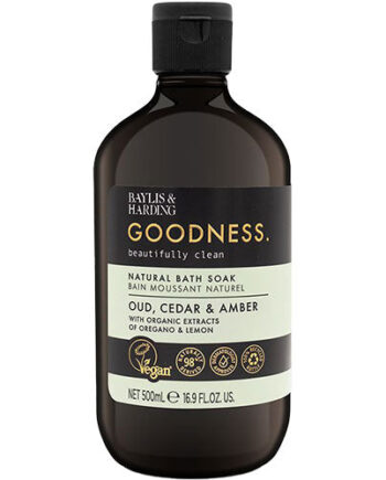 - Veganskbaylis   Harding Goodness Bath Soak Oud  Cedar   Amber
