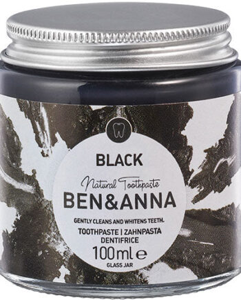 - Veganskben   Anna Toothpaste Black Fluoride Free
