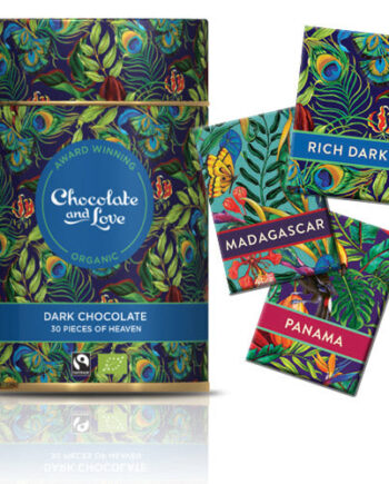 - Veganskchocolate And Love Gavedåse Chokolade Rich Dark    30x5 5g