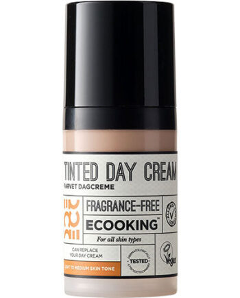 - Veganskecooking Farvet Dagcreme Parfumefri Lys Medium