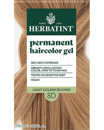 - Veganskherbatint 8d Hårfarve Light Golden Blonde
