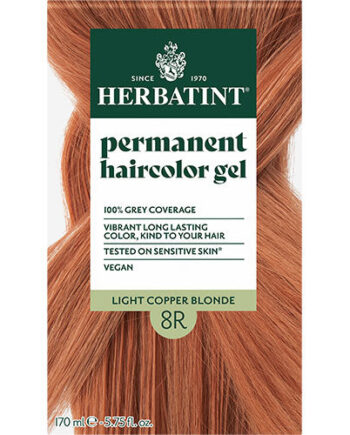 - Veganskherbatint 8r Hårfarve Light Copper Blonde