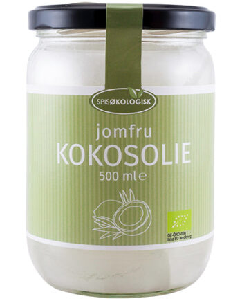 - Veganskkokosolie Koldpresset Jomfru   Spis økologisk