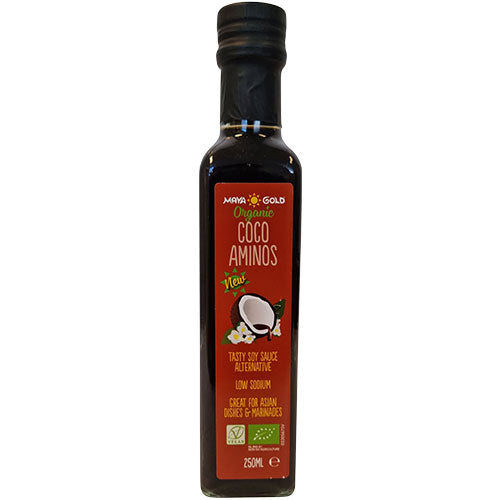 - Veganskmayagold Kokos Amino økologisk