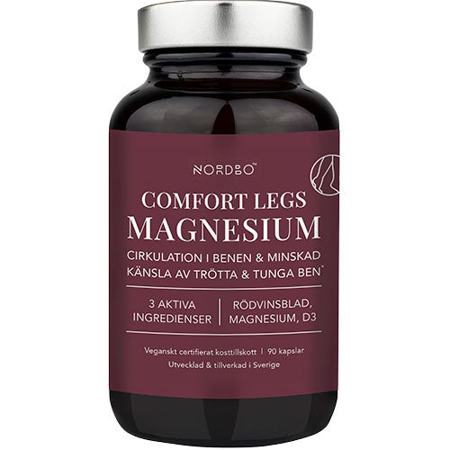 - Vegansknordbo Comfort Legs Magnesium 90 Kap