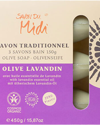 - Veganskoliven Sæbe Med Lavandin Savon Du Midi  økologisk