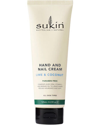 - Vegansksukin Hand   Nail Cream Lime   Coconut