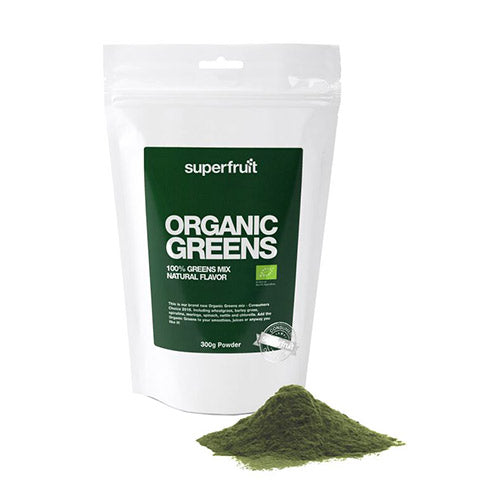 - Vegansksuperfruit Organic Greens Pulver økologisk