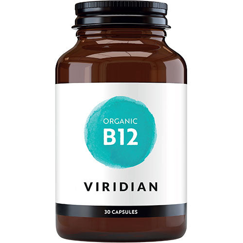- Veganskviridian Nutrition B12 Vitamin Kapsler økologisk