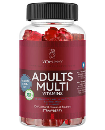 - Veganskvitayummy Adults Multivitamin Strawberry